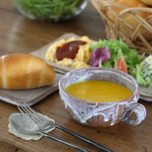 画像をギャラリービューアに読み込む, 萩スープ碗 1<波多野英生> hagi-supuwan1 <Hideo Hadano>