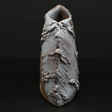 画像をギャラリービューアに読み込む, 白萩扁壷-塑<波多野英生> shirahagi-henko-so <Hideo Hadano>