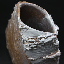 画像をギャラリービューアに読み込む, 白萩扁壷-塑<波多野英生> shirahagi-henko-so <Hideo Hadano>