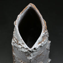 画像をギャラリービューアに読み込む, 白萩扁壷-塑<波多野英生> shirahagi-henko-so <Hideo Hadano>