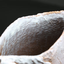 画像をギャラリービューアに読み込む, 白萩扁壷-塑<波多野英生> shirahagi-henko-so <Hideo Hadano>