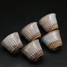 Charger l'image dans la galerie, Hagi container set (5 customers) <Hideo Hatano><br> hagi utsuwa zoroi<br> <Hideo Hadano>