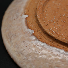 画像をギャラリービューアに読み込む, 萩円皿 1 (中)<窯職人> hagi-enzara1-chu <syokunin>