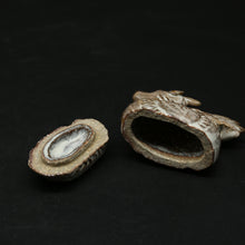 画像をギャラリービューアに読み込む, 萩辰香合(白萩)<波多野英生> hagi tatsu-kougou-shirahagi <Hideo Hadano>