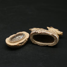 画像をギャラリービューアに読み込む, 萩辰香合(枇杷)<波多野英生> hagi tatsu-kougou-biwa <Hideo Hadano>