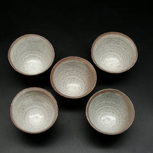 画像をギャラリービューアに読み込む, 萩窯変汲出揃 3(5客)<波多野善蔵> hagiyouhen-kumidashizoroi3 <Zenzou Hadano>