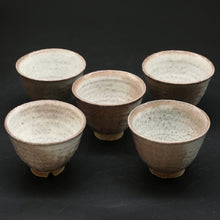 画像をギャラリービューアに読み込む, 萩窯変汲出揃 3(5客)<波多野善蔵> hagiyouhen-kumidashizoroi3 <Zenzou Hadano>