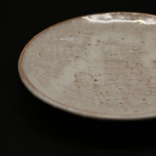 画像をギャラリービューアに読み込む, 萩円皿1 <窯職人> hagi-enzara1 <syokunin>