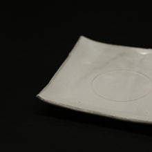 画像をギャラリービューアに読み込む, 白萩タタラ皿 <波多野英生> shirahagi tatara-zara <Hideo Hadano>