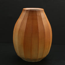 画像をギャラリービューアに読み込む, 萩緋色シノギ壺<波多野善蔵> hagi hiiro shinogi-tsubo <Zenzou Hadano>