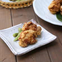 画像をギャラリービューアに読み込む, 萩銘々皿・枇杷(5枚)<波多野英生> hagi meimei-zara biwa-5 <Hideo Hadano>