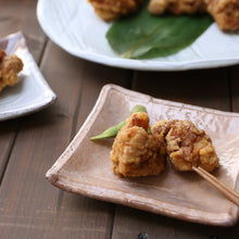 画像をギャラリービューアに読み込む, 萩銘々皿・白萩(5枚)<波多野英生> hagi meimei-zara shirahagi <Hideo Hadano>