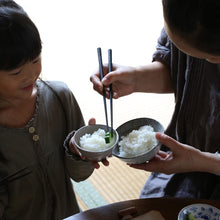 画像をギャラリービューアに読み込む, 萩飯碗 9<窯職人> hagi-mesiwan9 <syokunin>