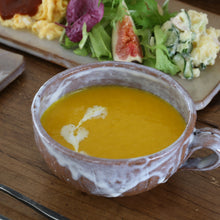 画像をギャラリービューアに読み込む, 萩スープ碗 2<波多野英生> hagi-supuwan2 <Hideo Hadano>