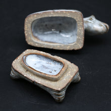 画像をギャラリービューアに読み込む, 萩寅香合(白萩)<波多野英生> hagi torakougou-sirahagi <Hideo Hadano>