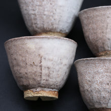 画像をギャラリービューアに読み込む, 萩窯変汲出揃(5客)<波多野善蔵> hagiyouhen-kumidashizoroi <Zenzou Hadano>