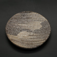 画像をギャラリービューアに読み込む, 萩刷目シノギ皿<波多野善蔵> hagi hakeme shinogi-zara <Zenzou Hadano>