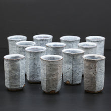 画像をギャラリービューアに読み込む, 白萩面取湯呑<波多野善蔵> shirahagi mentori-yunomi <Zenzou Hadano>