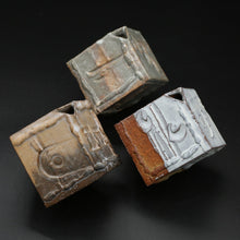 画像をギャラリービューアに読み込む, 萩角花入・白萩<波多野英生> hagi-kakuhanaire shirahagi <Hideo Hadano>