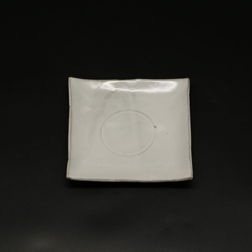 白萩タタラ皿 ＜波多野英生＞ shirahagi  tatara-zara ＜Hideo Hadano＞