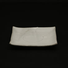 画像をギャラリービューアに読み込む, 白萩タタラ皿 ＜波多野英生＞ shirahagi  tatara-zara ＜Hideo Hadano＞
