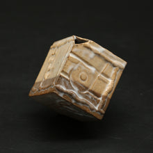 画像をギャラリービューアに読み込む, 萩角花入・枇杷＜波多野英生＞ hagi-kakuhanaire biwa ＜Hideo Hadano＞
