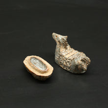 Carica l&#39;immagine nel visualizzatore di Gallery, 萩午香合（グレー）＜波多野英生＞ hagi uma-kougou gray ＜Hideo Hadano＞
