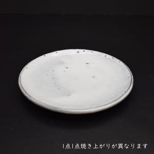 Hagi beveled coffee bowl (with plate)<br> &lt;Hideo Hatano&gt;<br> hagi mentori-kohiwan<br> ＜Hideo Hadano＞