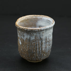 White clover tea cup &lt;Zenzo Hatano&gt;<br> sirahagi-yunomi<br> ＜Zenzou Hadano＞
