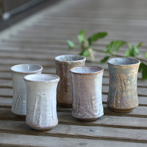 Hagi Hosogui-no (5 customers) &lt;Kiln Craftsman&gt;<br> hagi-hosoguinomi-5kyaku＜syokunin＞