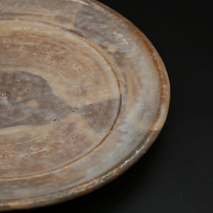 Hagi Maru Plate (Large) &lt;Hideo Hatano&gt;<br> hagi maruzara-dai＜Hideo Hadano＞