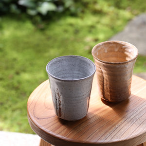 Hagi beer sake cup 2 &lt;Zenzo Hatano&gt;<br> hagi-mugisyunomi2<br> ＜Zenzou Hadano＞