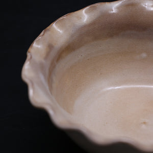 Hagi wave bowl &lt;Hideo Hatano&gt;<br> hagi-namibachi<br> ＜Hideo Hadano＞