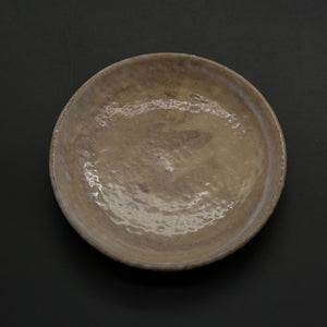 Hagi Round Plate 1 (Large) &lt;Kiln Craftsman&gt;<br> hagi-enzara1-dai＜syokunin＞