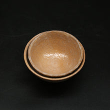 Cargar imagen en el visor de la galería, Hagi couple rice bowl, loquat (2 customers) &lt;kiln craftsman&gt;&lt;br&gt; hagi meoto-meshiwan biwa ＜syokunin＞

