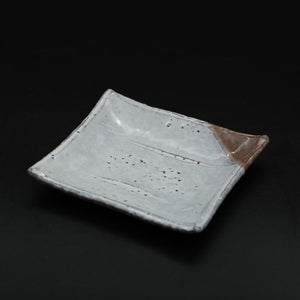 Hagi Meihei Plate, White Hagi (5 pieces) &lt;Hideo Hatano&gt;<br> hagi meimei zara shirahagi &lt;Hideo Hadano&gt;